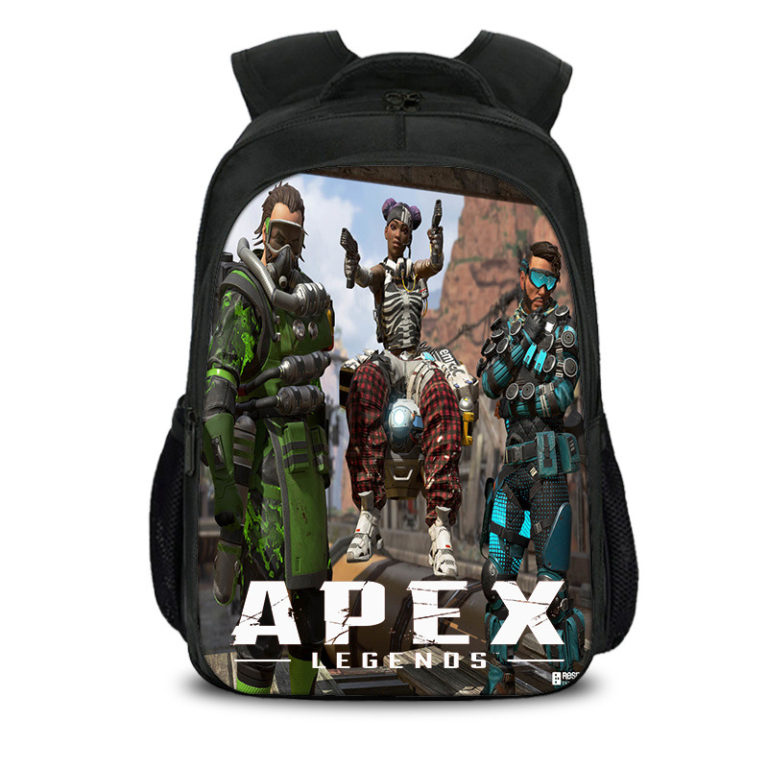 16‘’Apex Legends Backpack School Bag Black | giftanime