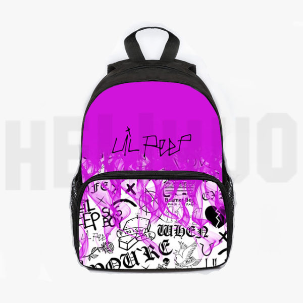 Backpack Lil Peep Laptop Backpack Fashion Theme School Backpack 