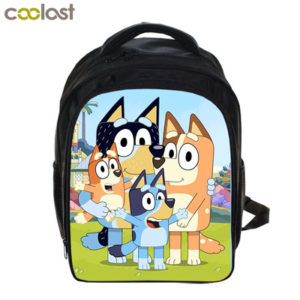13 Inch Bluey Backpack School Bag Gift | giftanime